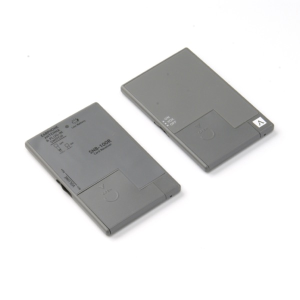 カードタイプ薄型盗聴器CDW-500＋受信機SNB-100R【高音質受信セット】　SET-IA